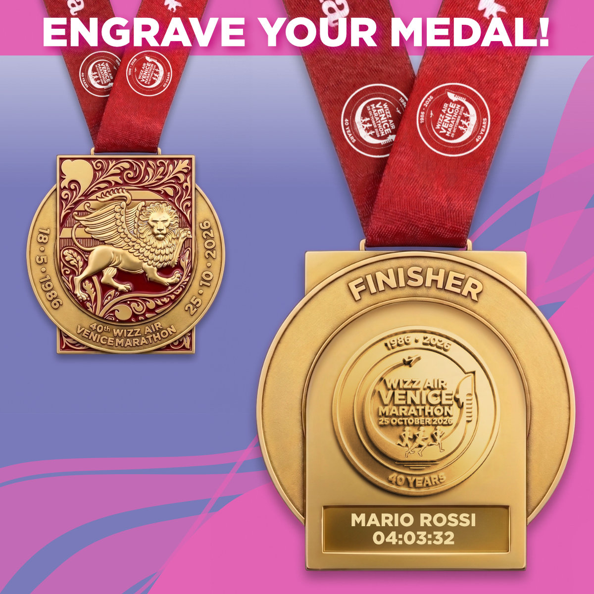 Medal engraving