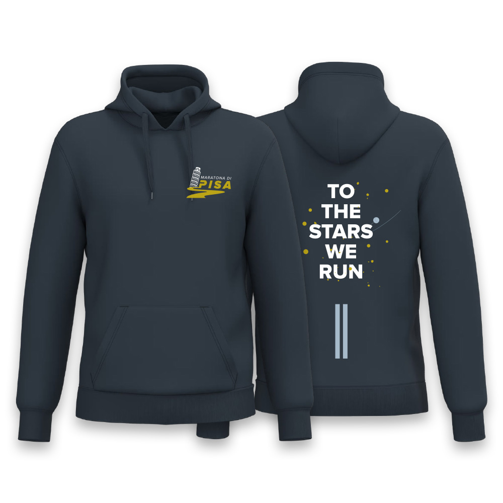Official Maratona di Pisa Hoodie - To The Stars We Run