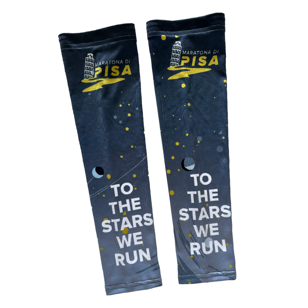 Official Maratona di Pisa Arm Sleeves - To The Stars We Run