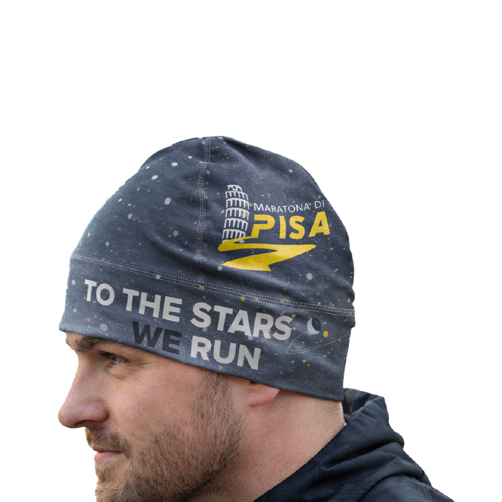 Official Maratona di Pisa Beanie - To The Stars We Run