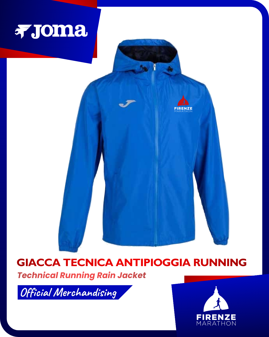 Technical rain jacket