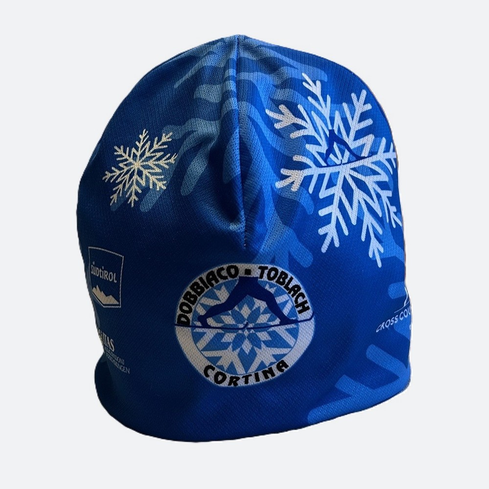 Blaue Sportmütze