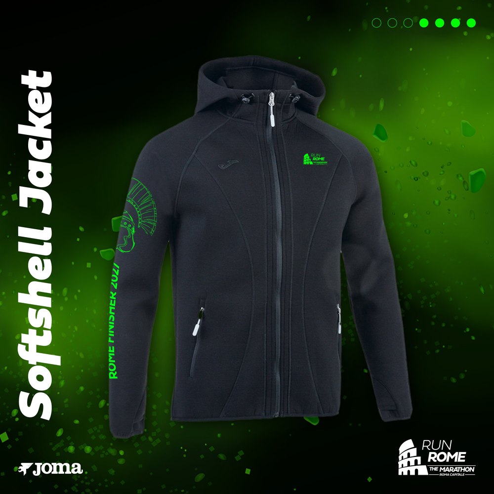 Black softshell jacket